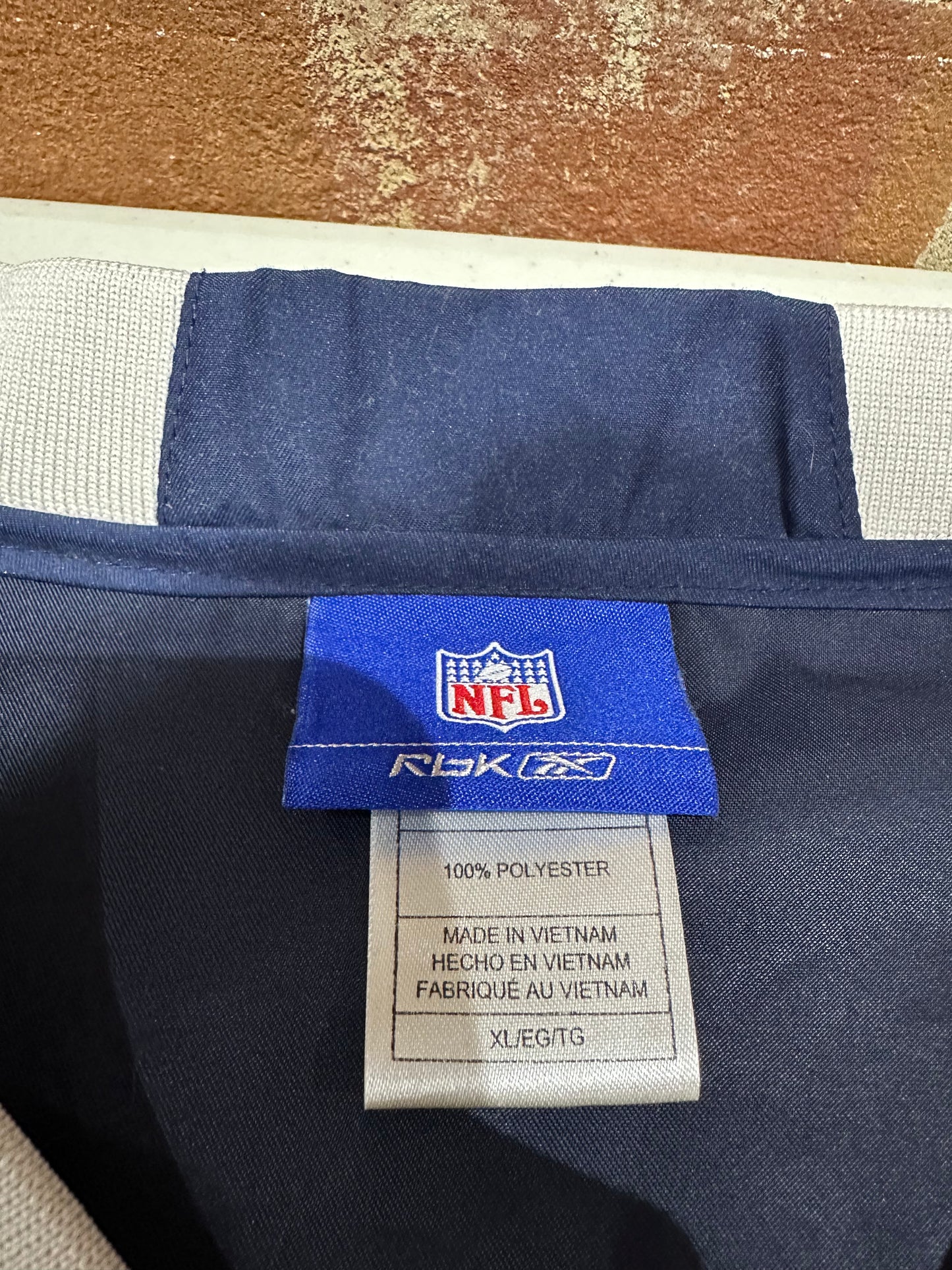 (Mens XL) NFL New England Patriots Pull-Over Windbreaker 007