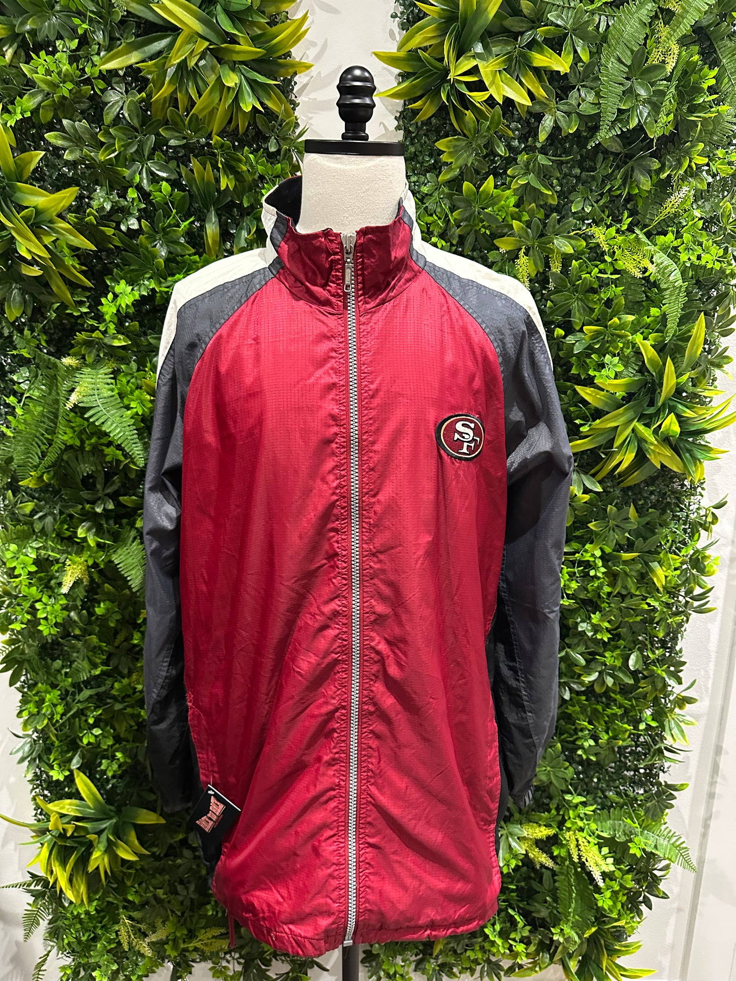 (Mens Large) 90s Starter San Francisco 49ers Windbreaker 007
