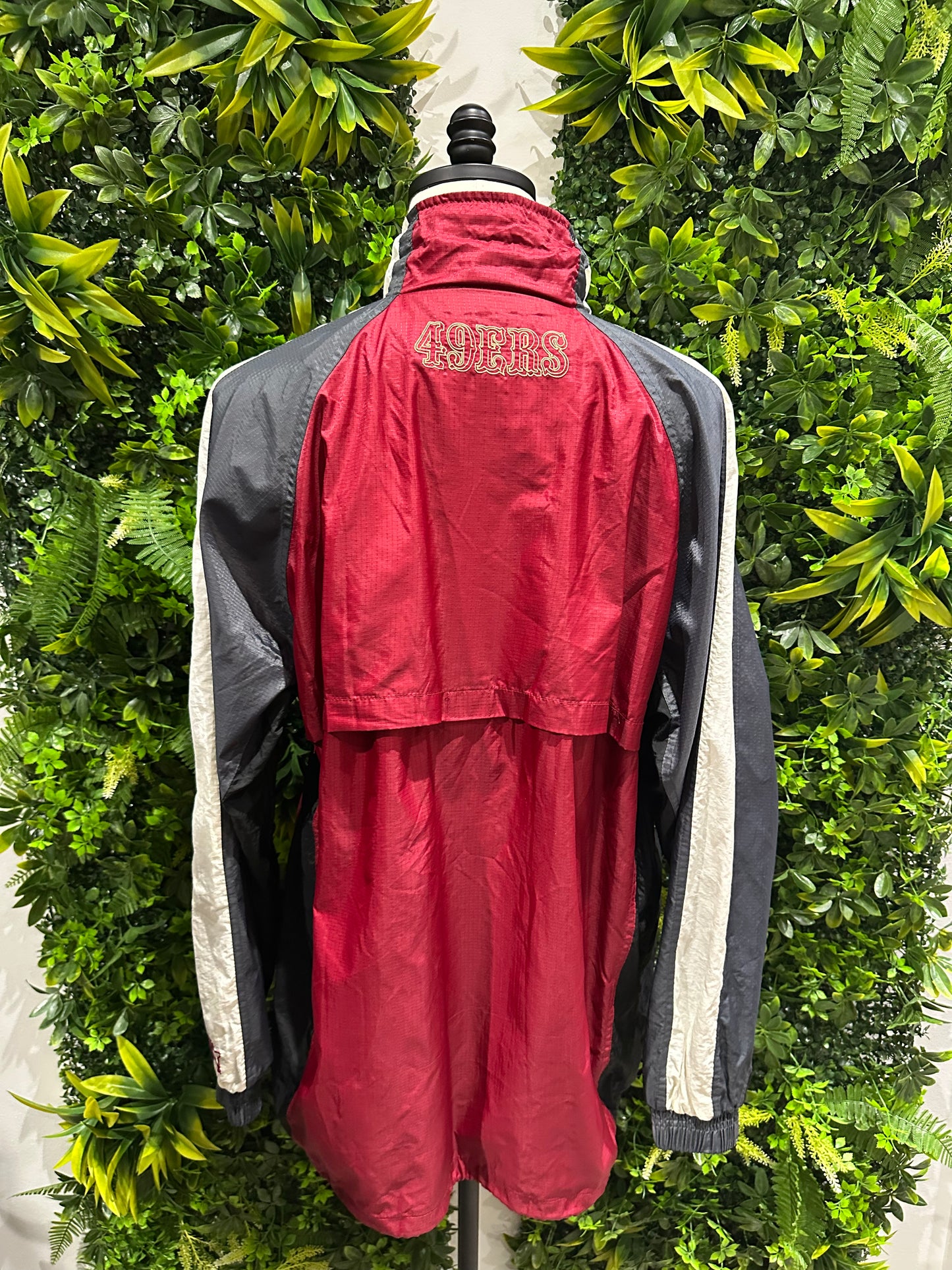 (Mens Large) 90s Starter San Francisco 49ers Windbreaker 007