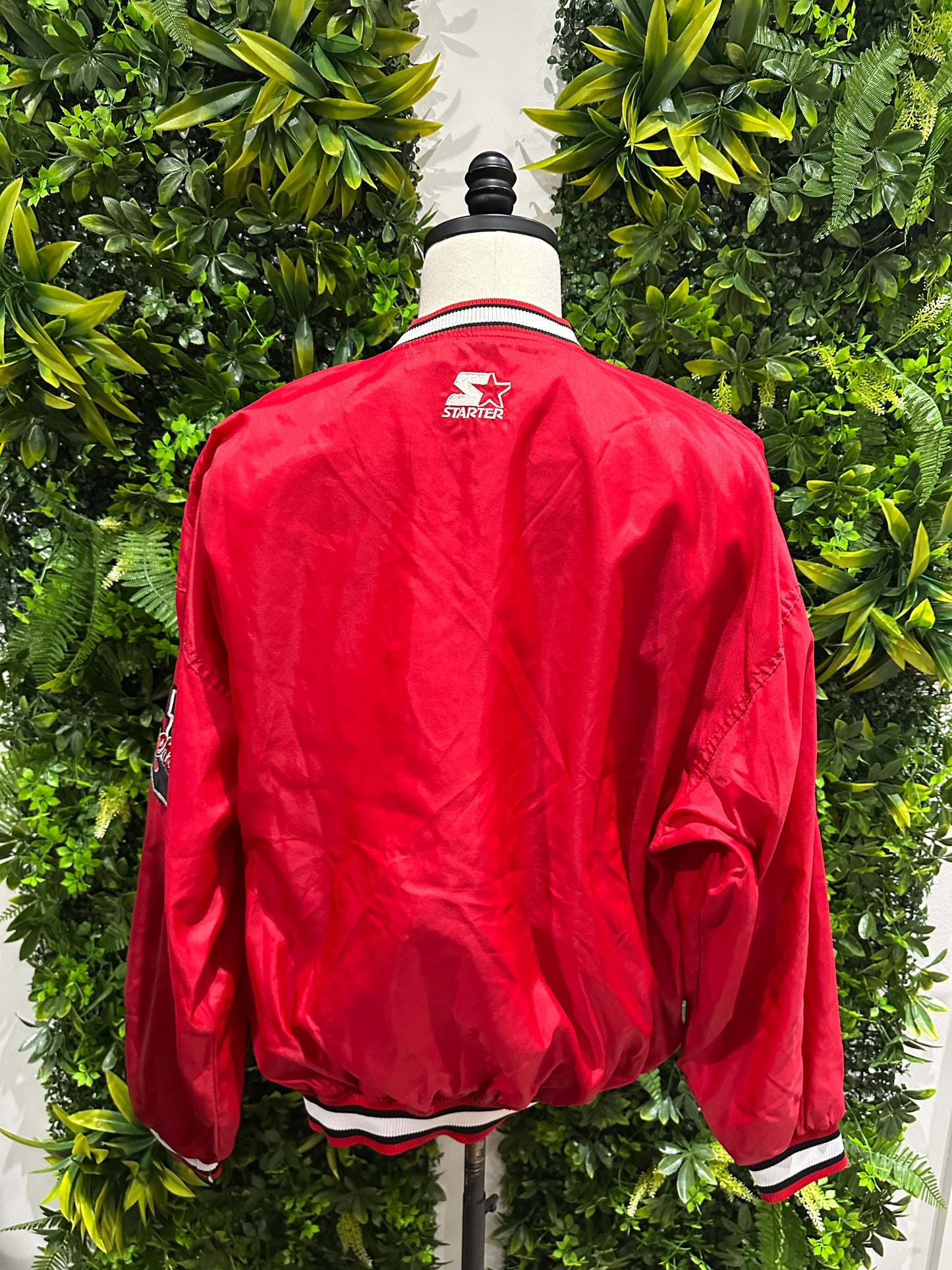 (Mens XL) 90s Starter Nebraska Huskers Pull-Over Windbreaker 007