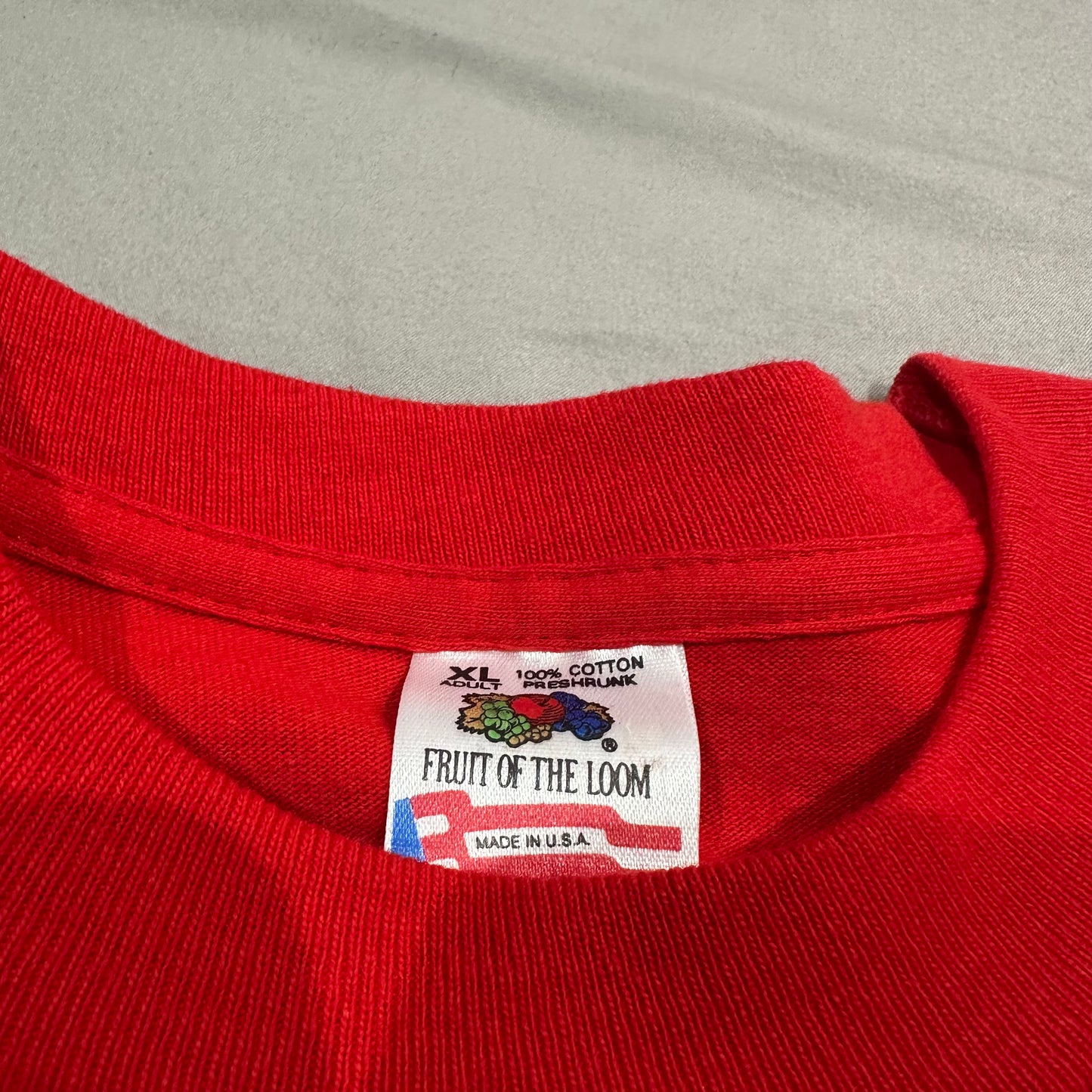 Vintage 90s Michael Jordan He's Back Shirt Mens XL Chicago Bulls