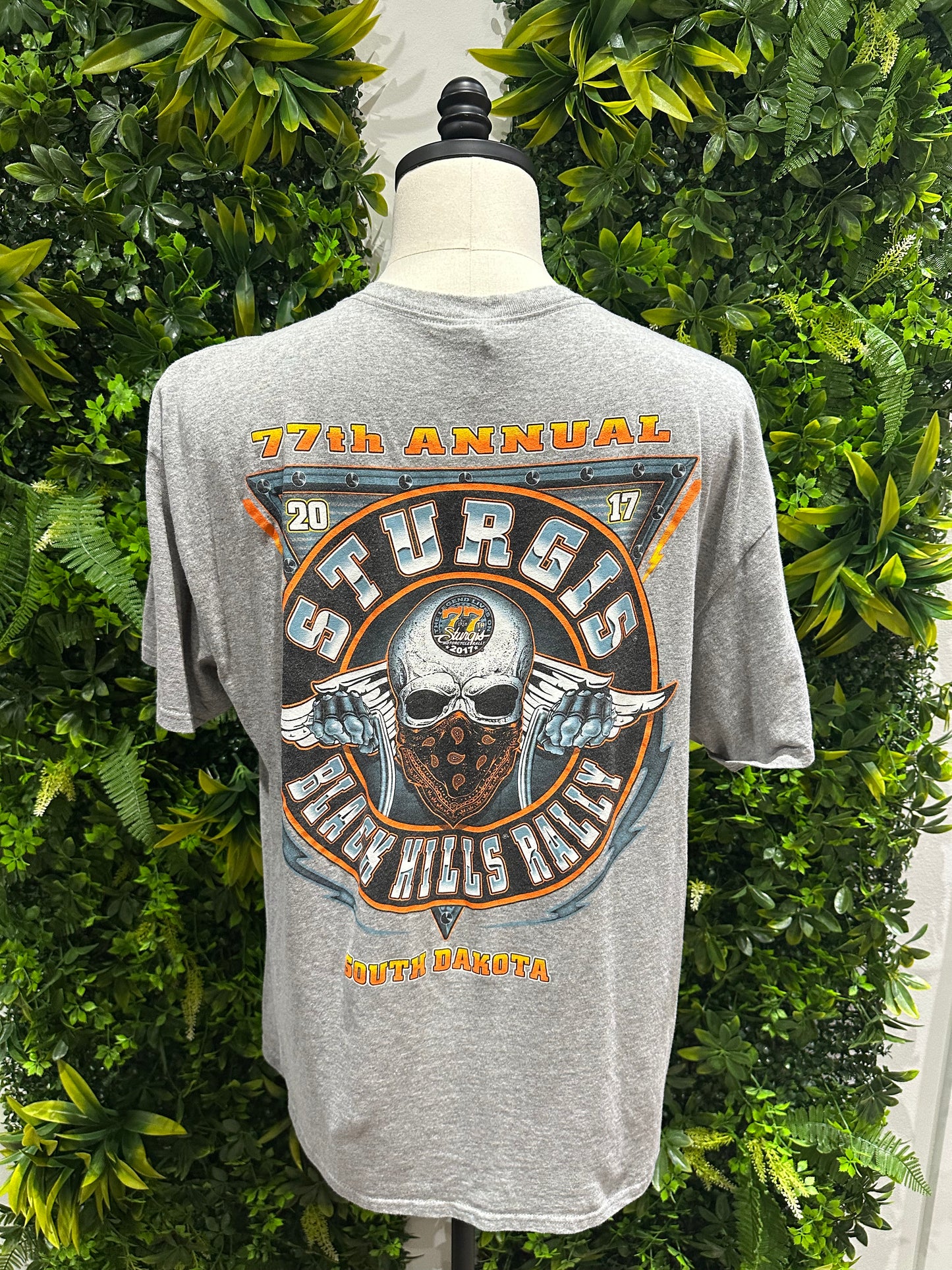 (Mens XL) Sturgis 77 Annual South Dakota Shirt