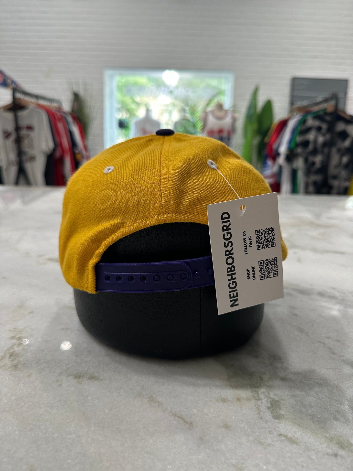 90s LSU Tigers Snap-Back Hat 007
