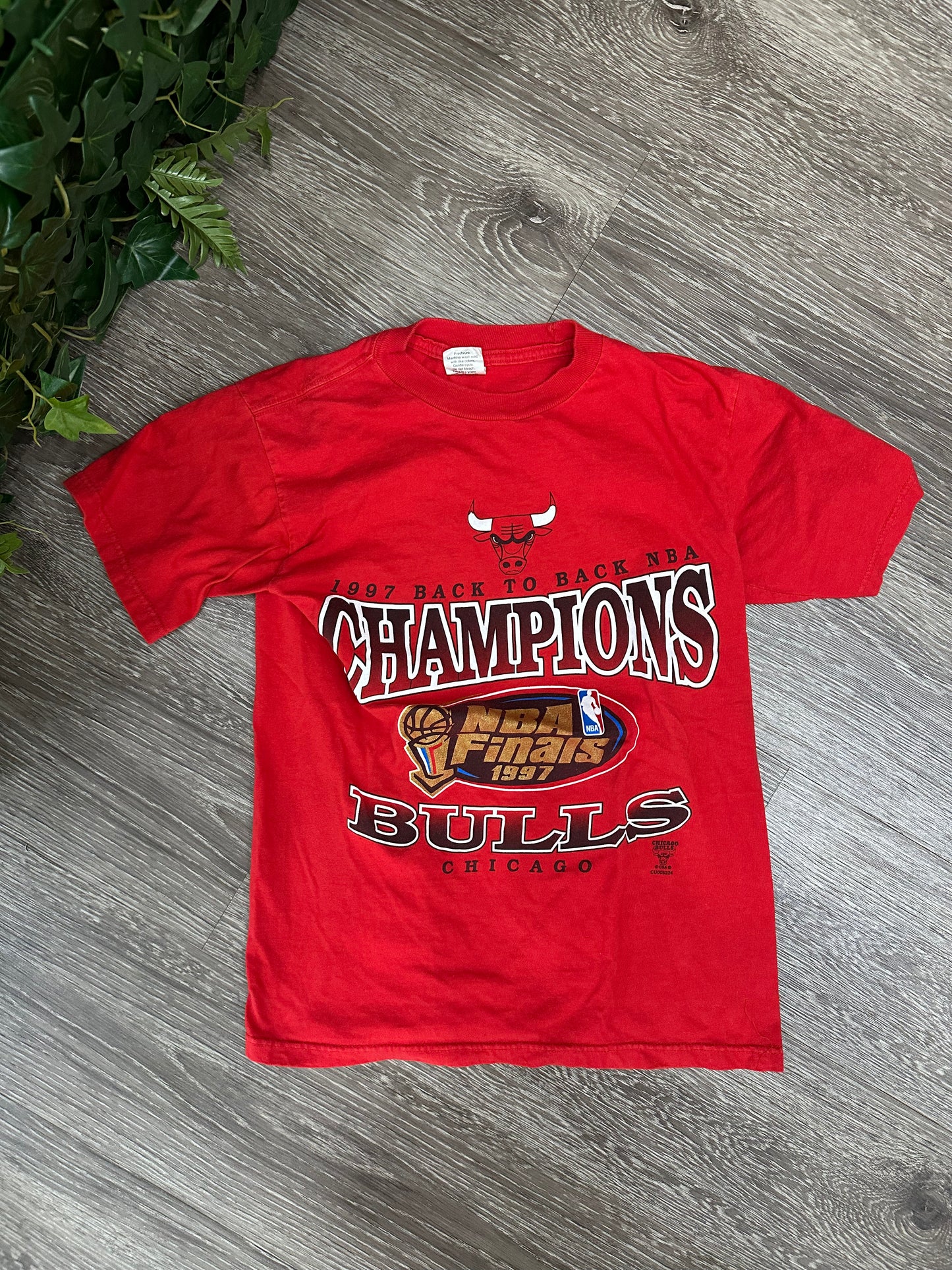 (Kids Larage) Chicago Bulls 1997 Champions Shirt