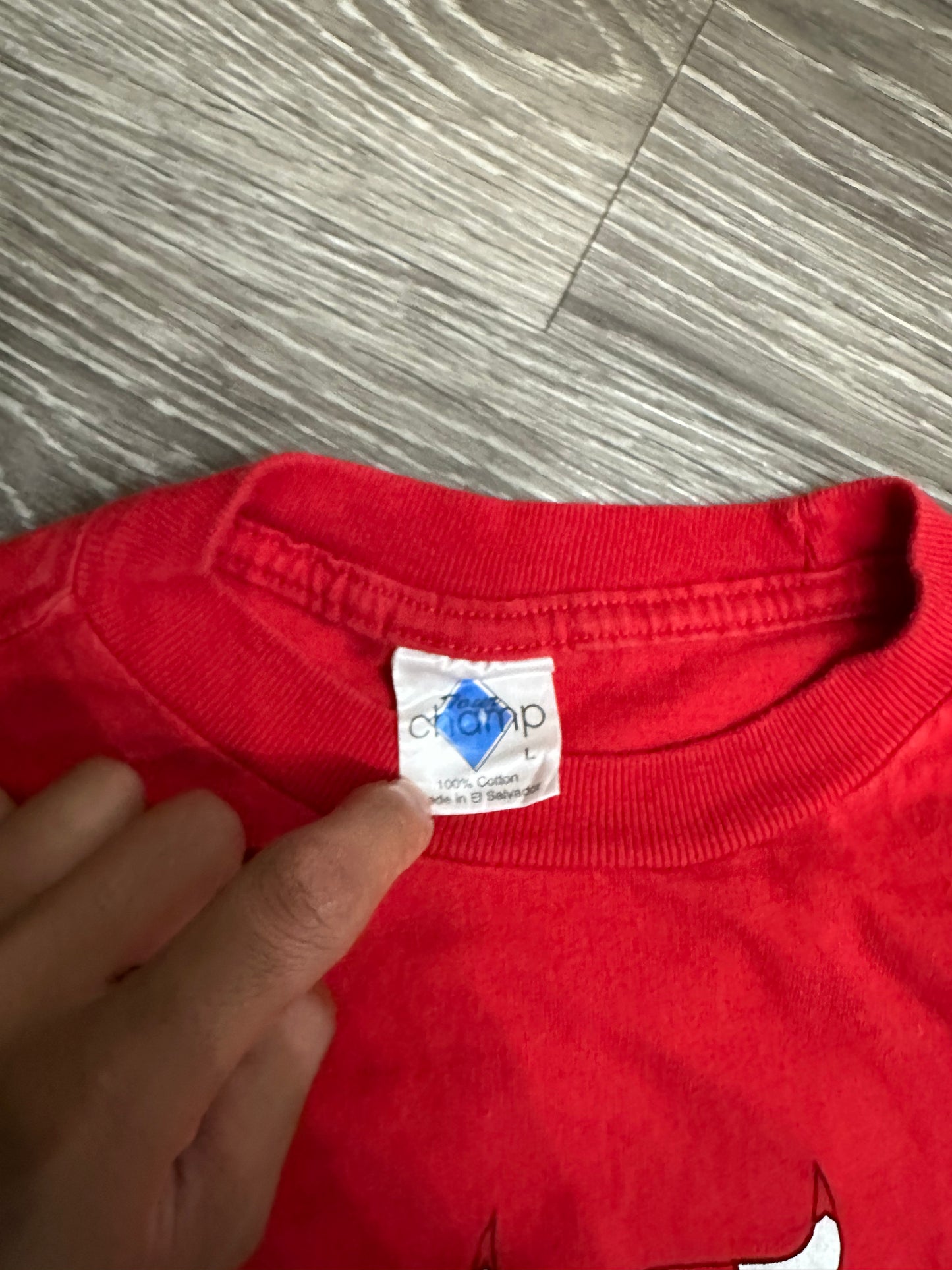 (Kids Larage) Chicago Bulls 1997 Champions Shirt