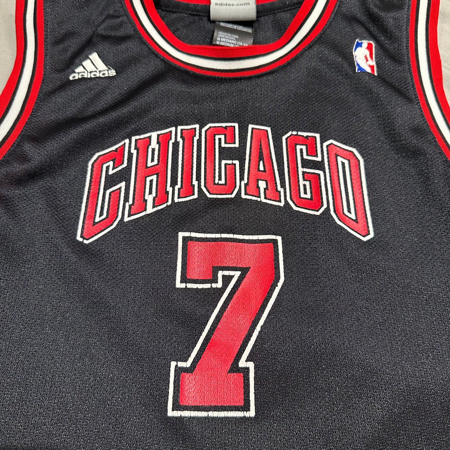 Ben Gordan Chicago Bulls Jersey Kids Medium