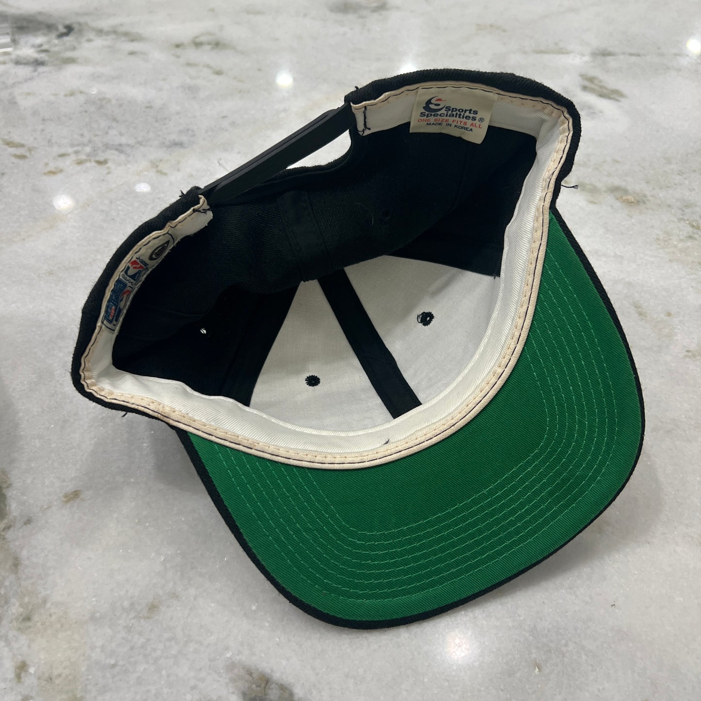 1991 Chicago Bulls Hat Sports Specialties Black