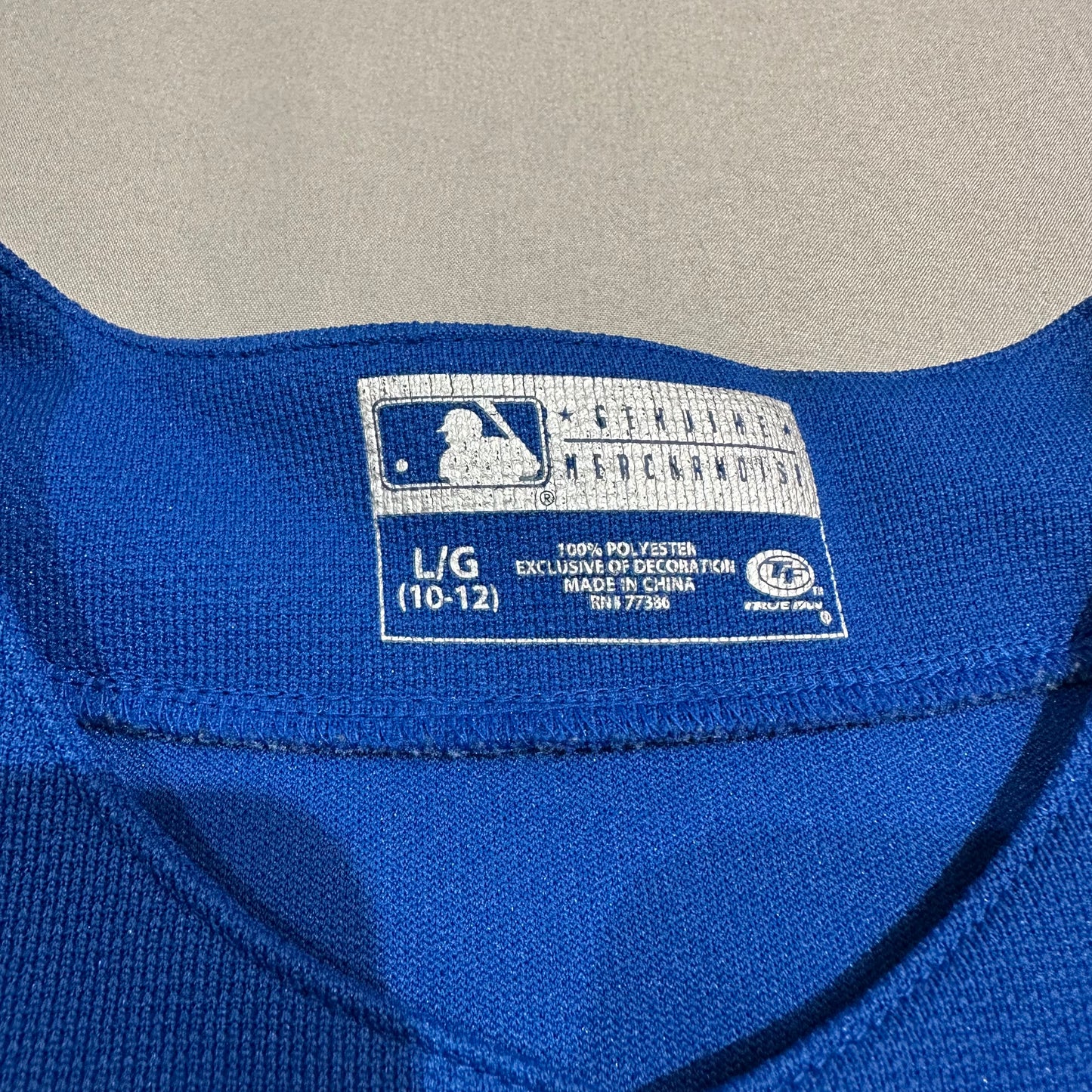 Chicago Cubs Kids Large Jersey Blank No Name
