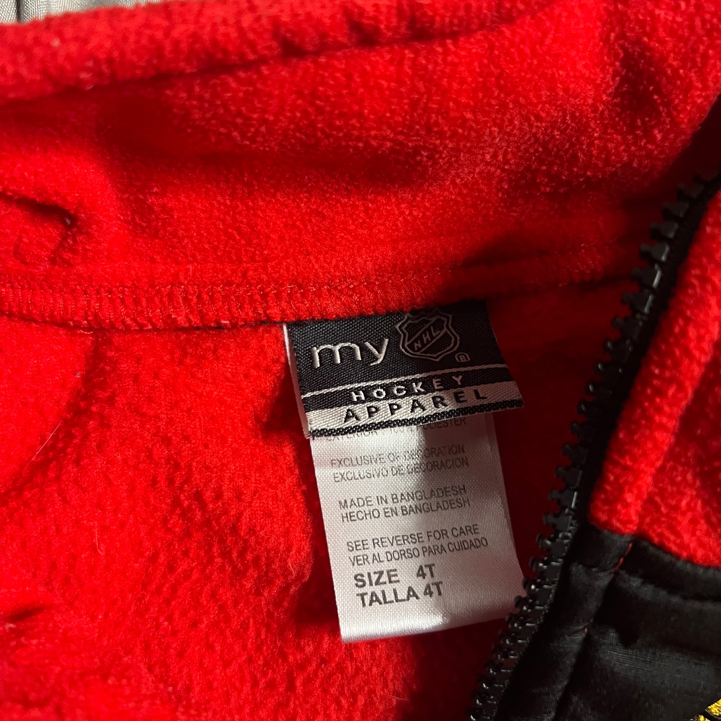 (Kids 4T) Chicago Blackhawks Fleece Sweater