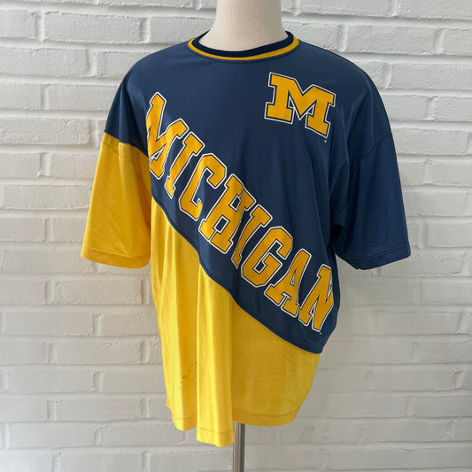(Mens Large) Michgan Warm Up Jersey
