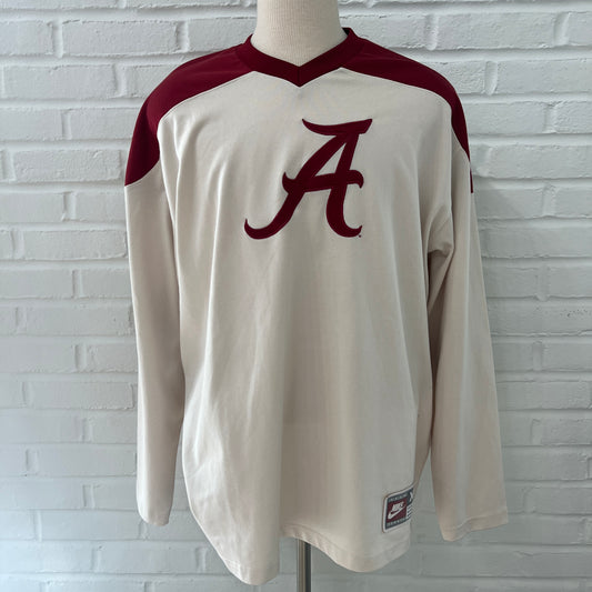 (Mens XL) Alabama Crimson Tide Long Sleeve Shirt Nike