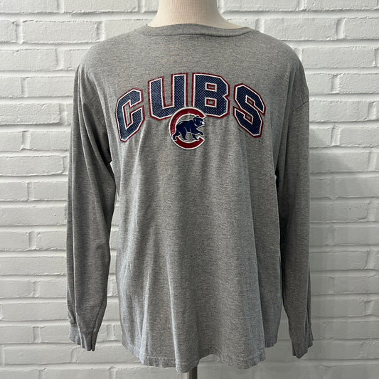 (Mens Large) Chicago Cubs Long Sleeve Shirt