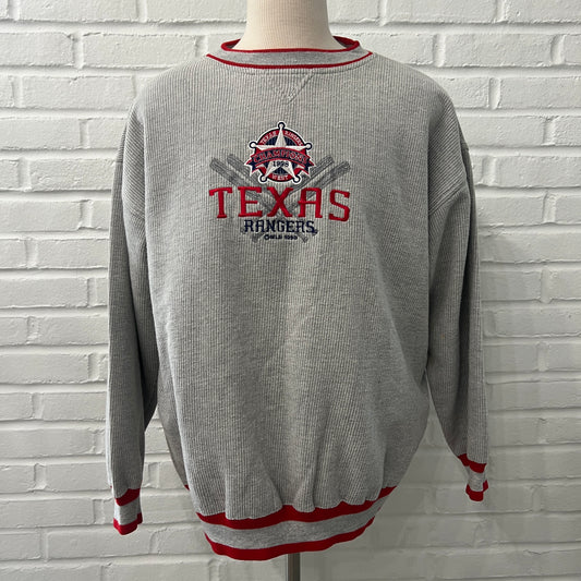 (Mens XL) 1998 Texas Rangers Playoff Sweater