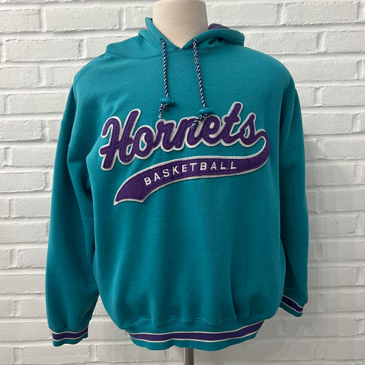 (Mens Large) 90s Charlotte Hornets Starter Hoodie