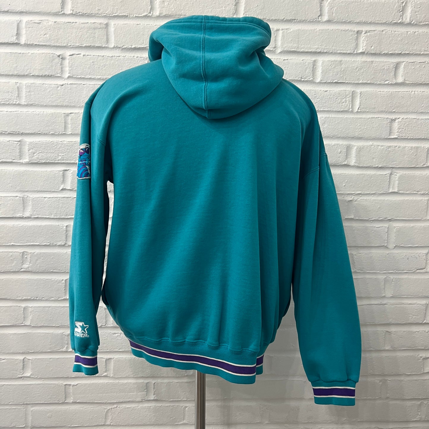 (Mens Large) 90s Charlotte Hornets Starter Hoodie