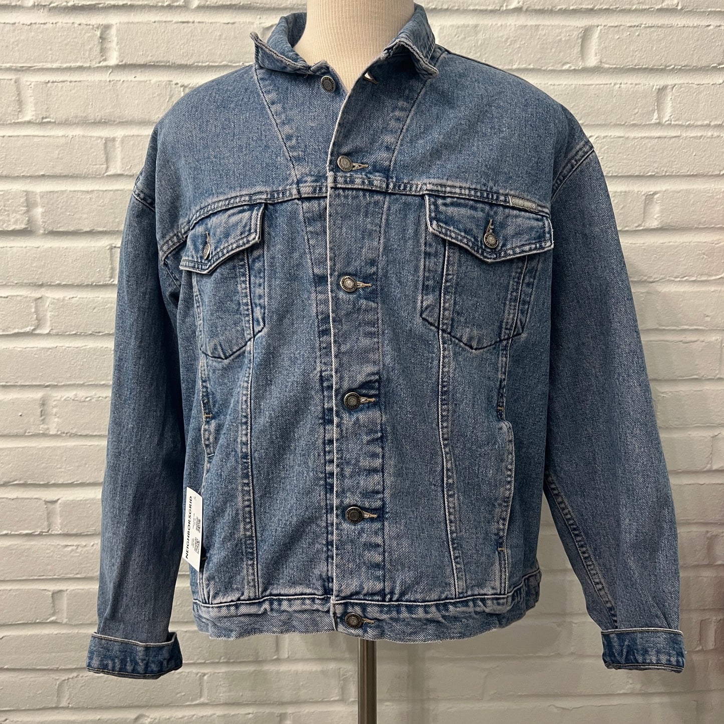 (Mens XL) Hard-Ware Blue Denim Jacket