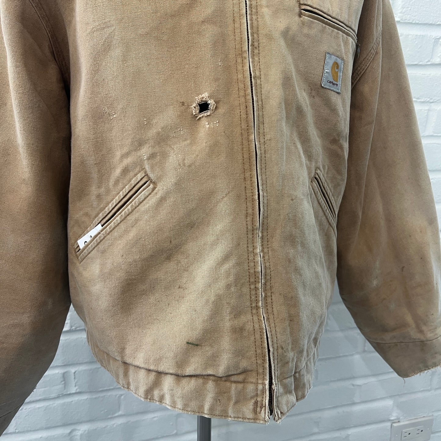 (Mens 2XL / 52) 90s Carhartt Detroit Jacket