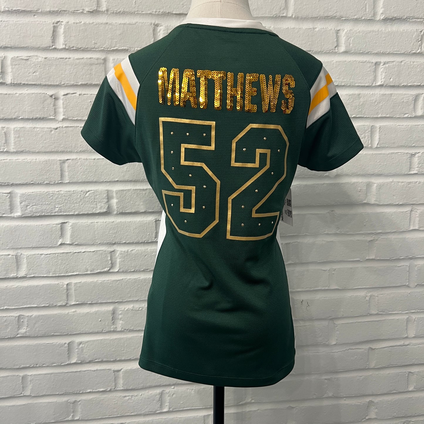 (Womans Small) Clay Matthews Green Bay Packers Jersey