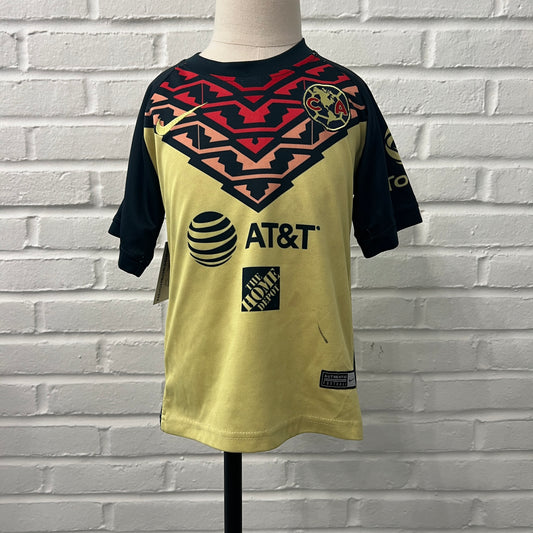 (Kids Small) Nike Club America Soccer Jersey