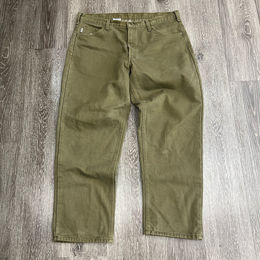 (Mens 38x30) Carhartt Flannel Lined Pants