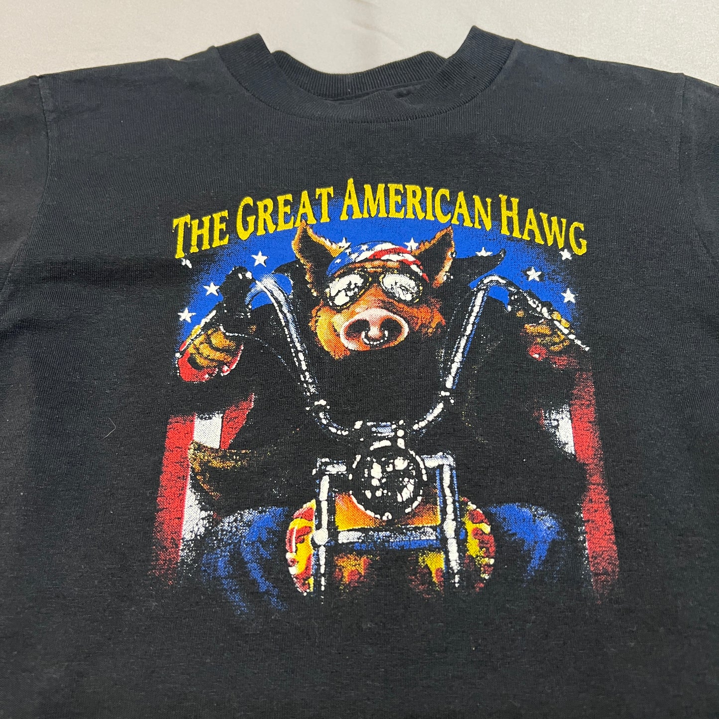The Great American Hog Shirt Kids Youth Medium Black