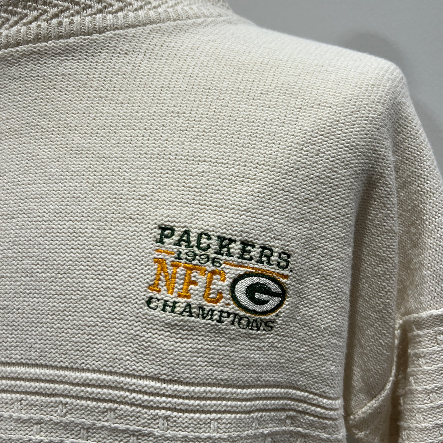 (Mens Large) 1996 Green Bay Packers Knit Sweater