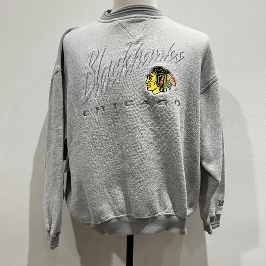 (Mens Large) 90s Chicago Blackhawks Sweater
