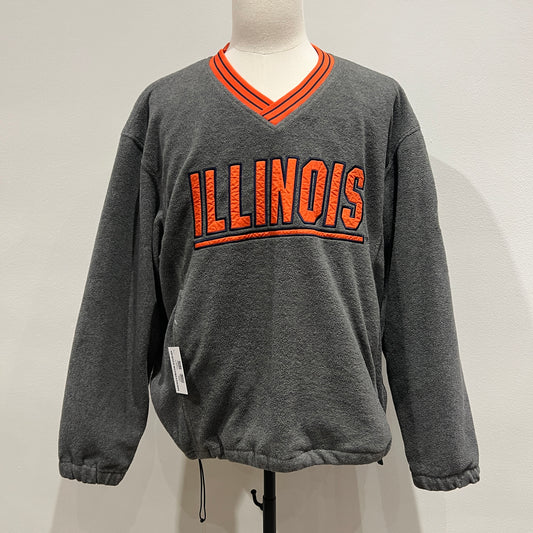 (Mens Large) 90s Illinois Fleece Jacket