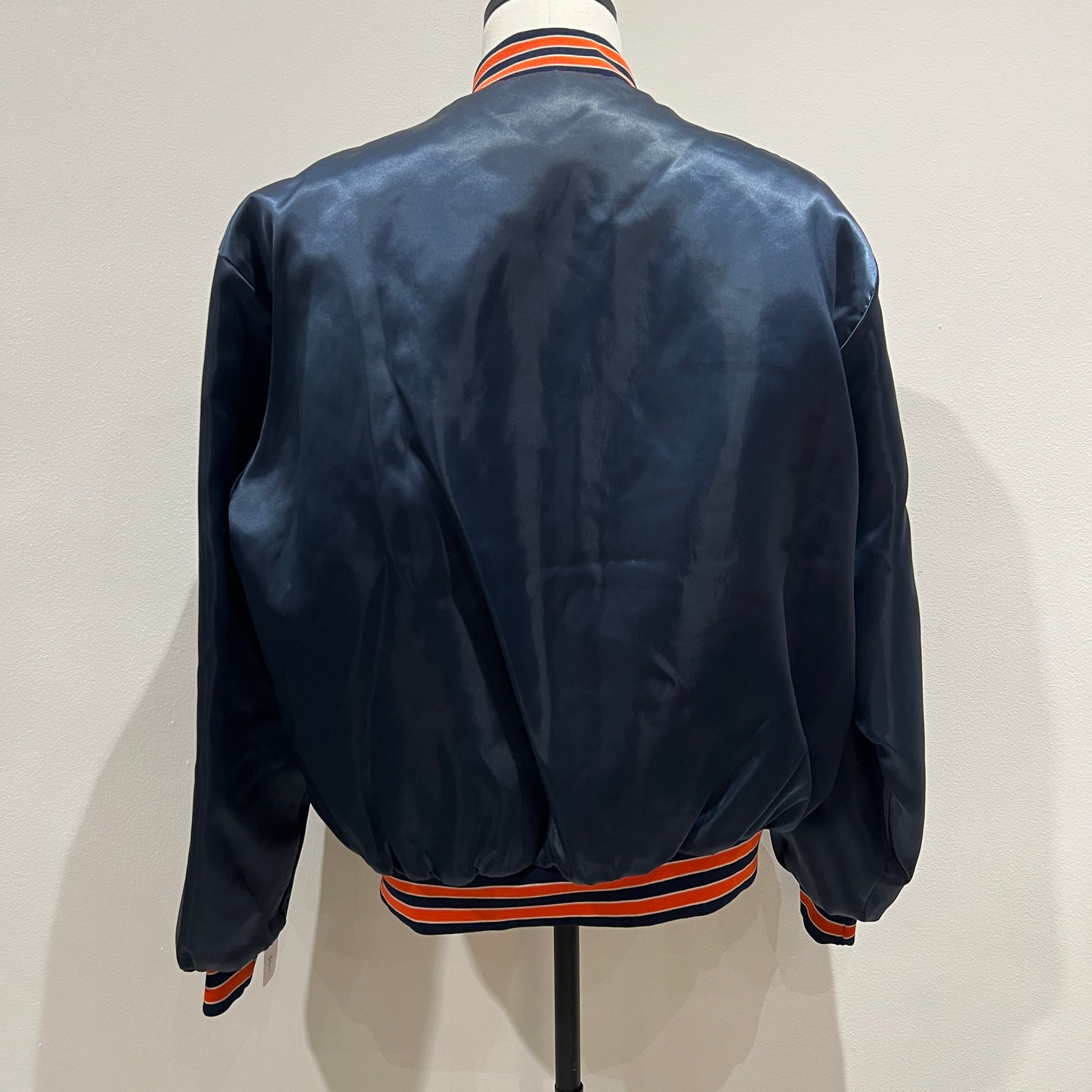 (Mens XL) 90s Illinois Satin Jacket