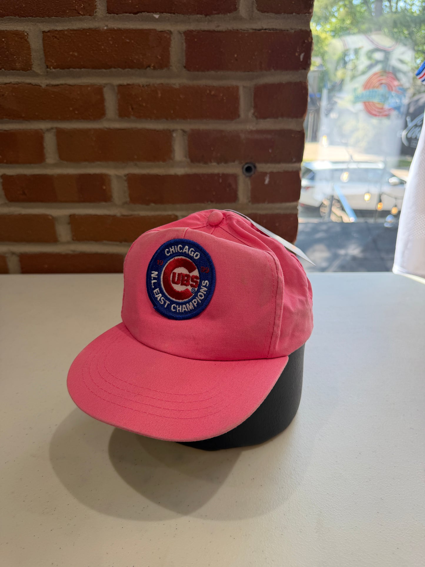 1989 Chicago Cubs Pink Hat