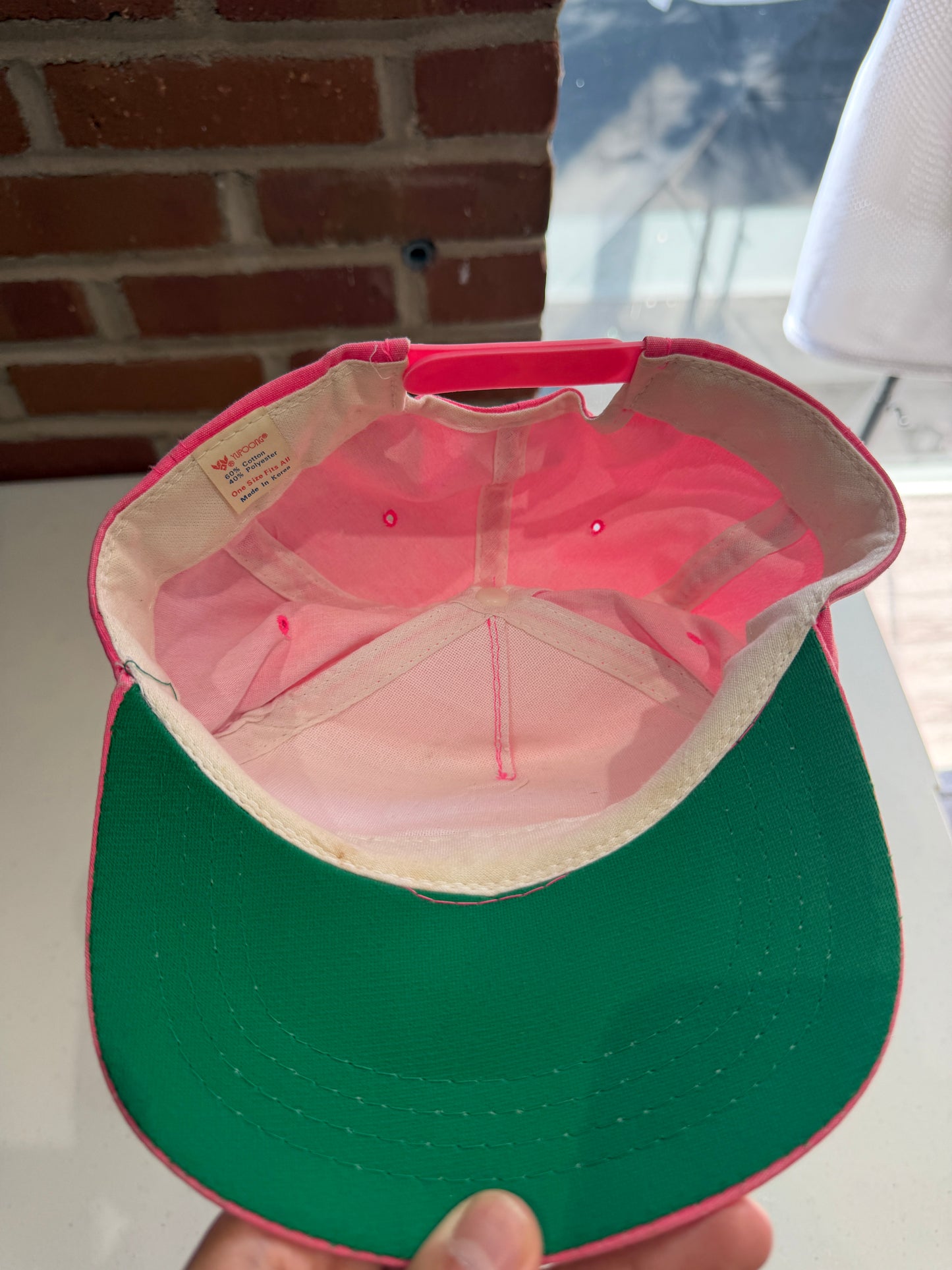 1989 Chicago Cubs Pink Hat