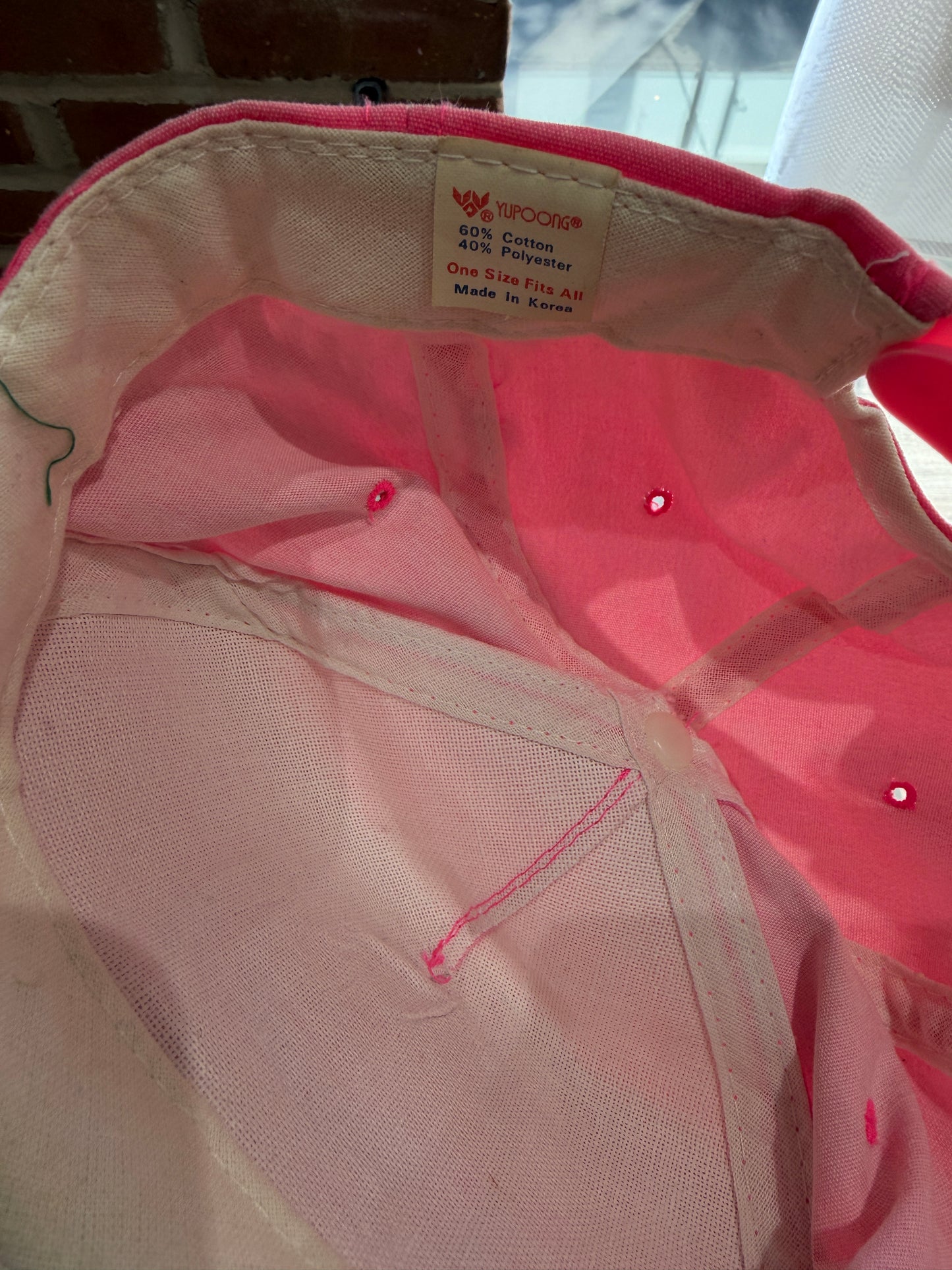 1989 Chicago Cubs Pink Hat