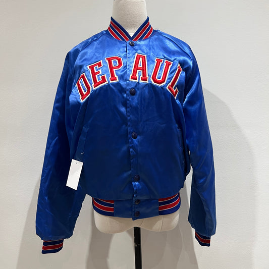 (Adult S) DePaul Satin Jacket