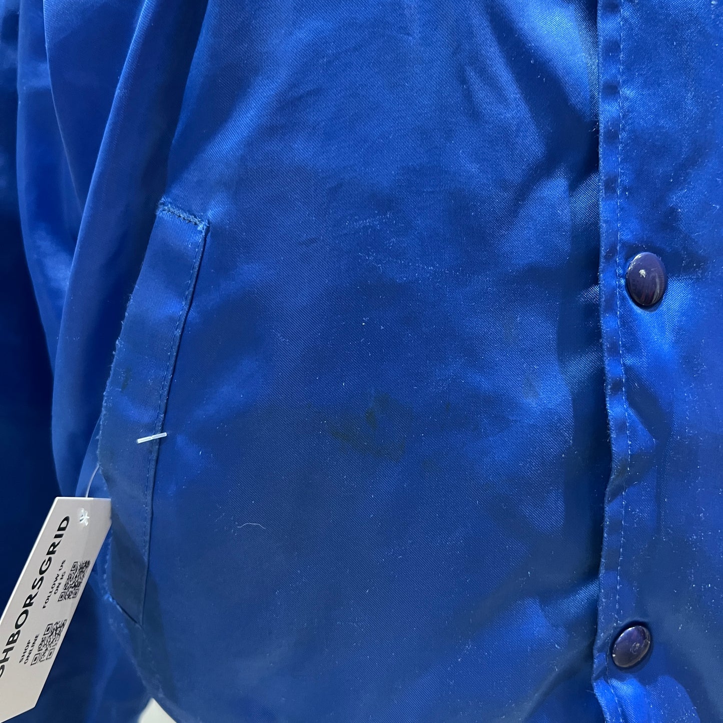 (Adult S) DePaul Satin Jacket