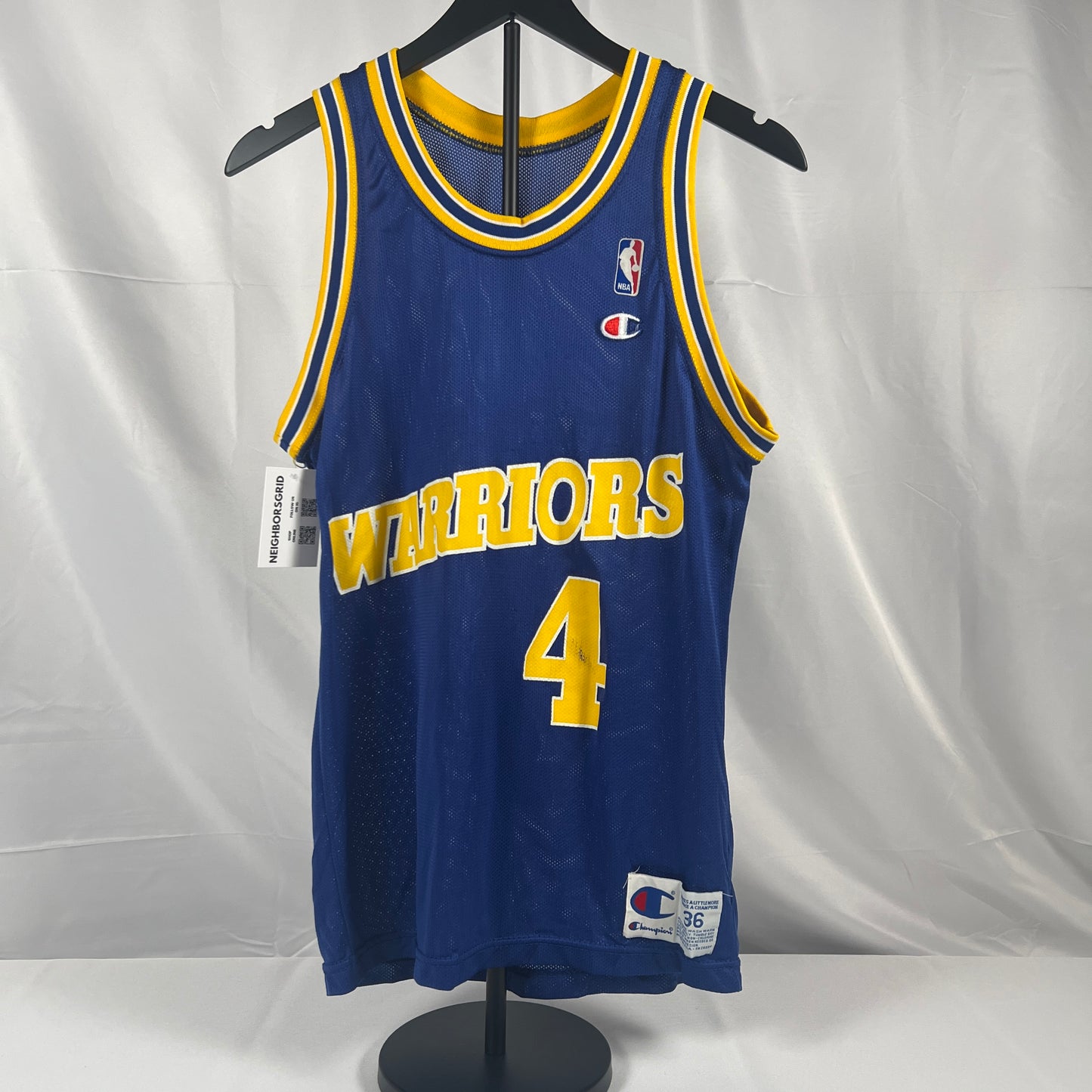 (Mens 36/XS) Golden State Warriors Chris Weber Jersey
