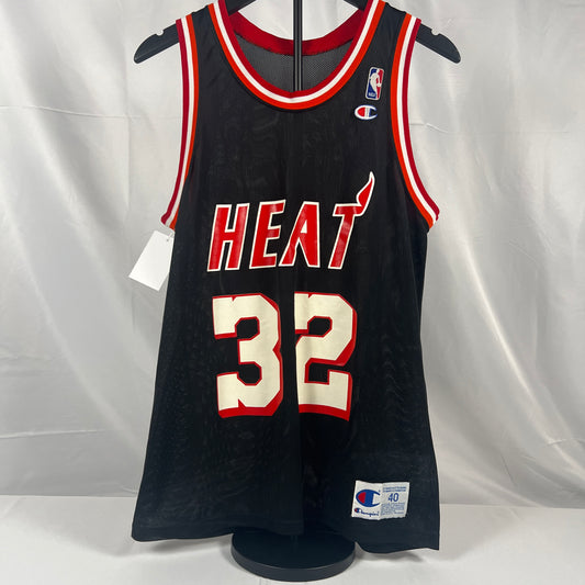 (Mens 40/Medium) 90s Miami Heat Harold Miner Jersey