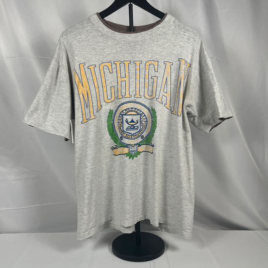 (Womans Large) 90s Michigan Shirt