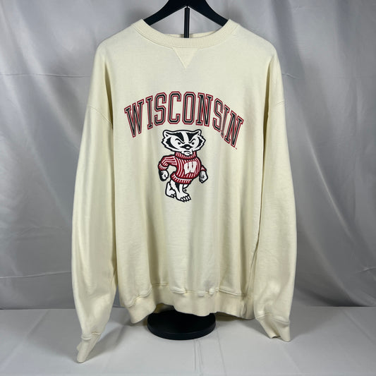 (Mens Large) 90s Wisconsin Badgers Sweater