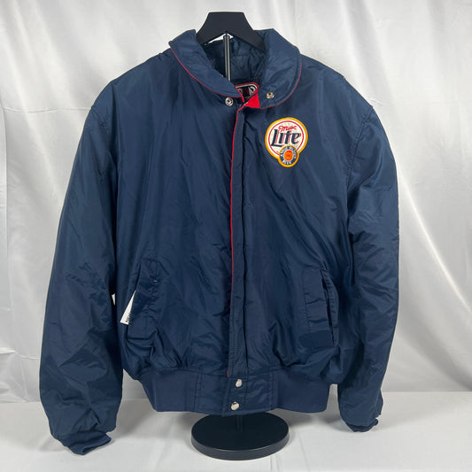 (Mens Large) 90s Miller Lite Jacket