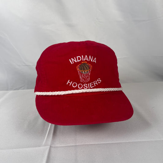 80s Indiana Hoosiers Basketball Corduroy Rope Hat
