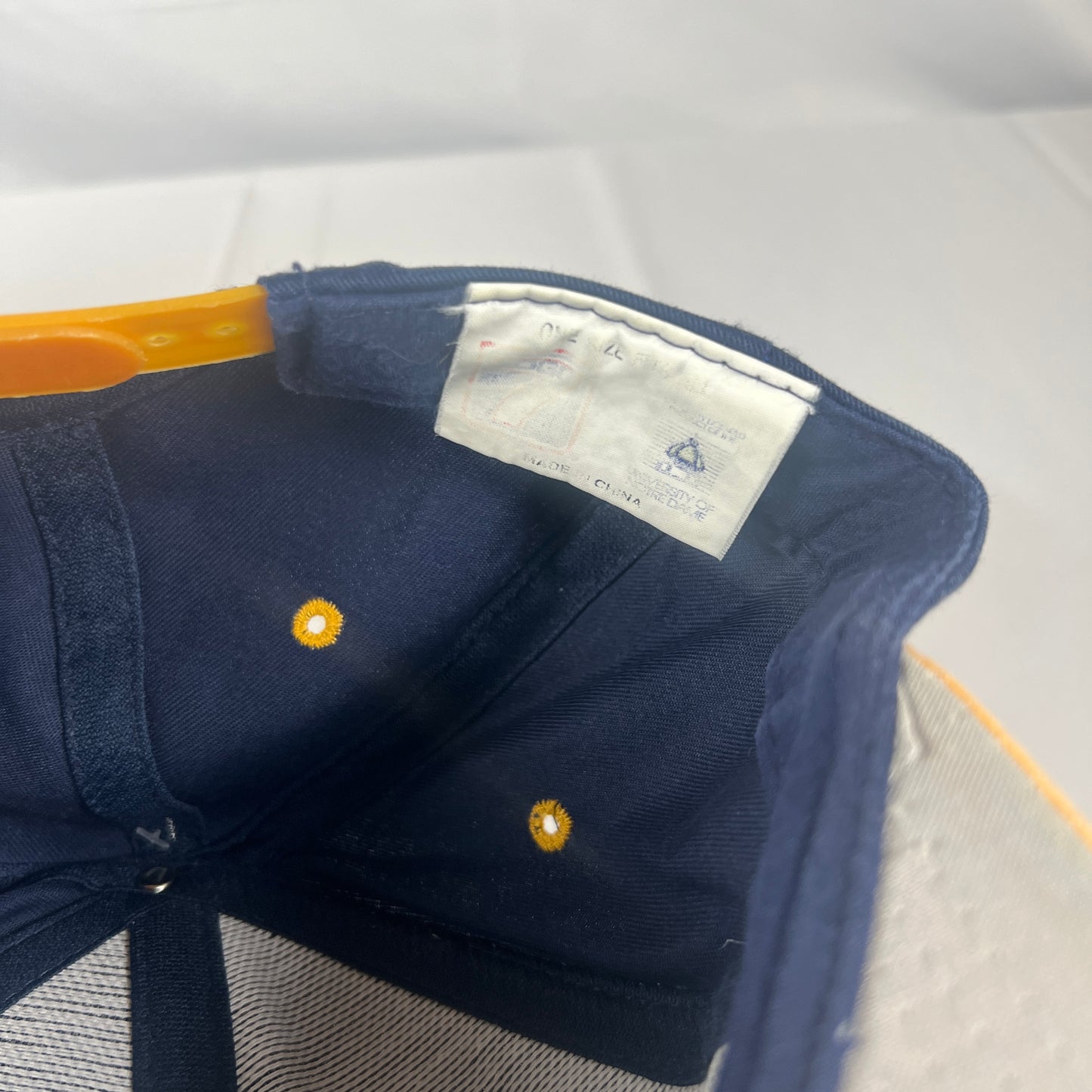 90s Notre Dame Snapback Hat