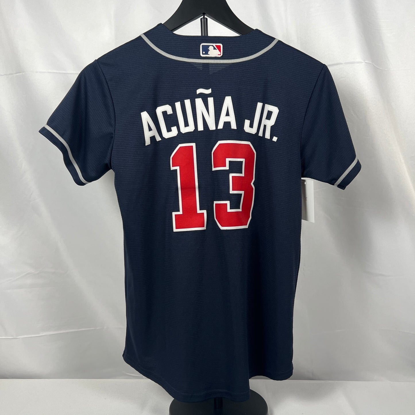 (Kids Medium) Ronald Acuna Jr Atlanta Braves Jersey