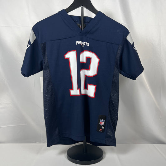 (Kids Medium) Tom Brady New England Patriots Jersey