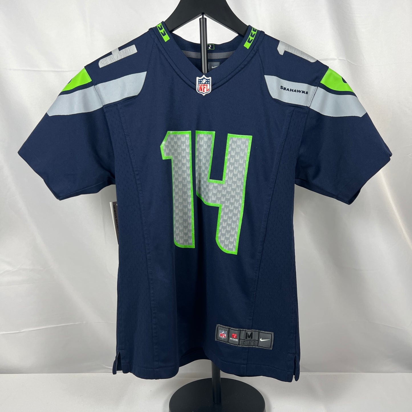 (Kids Medium) DK Metcalf Seattle Seahawks Jersey