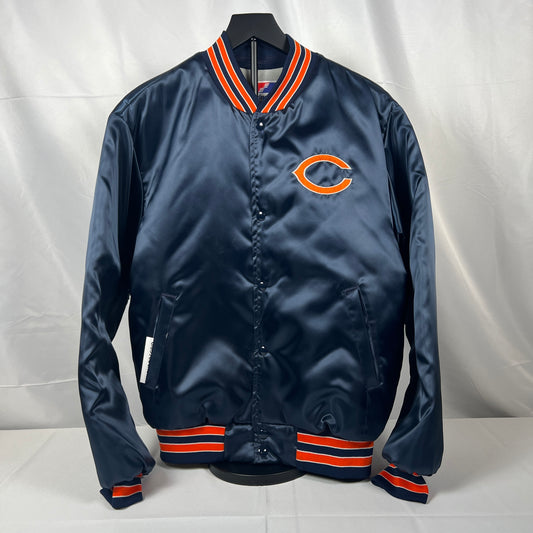 (Mens Medium) 90s Chicago Bears Satin Jacket