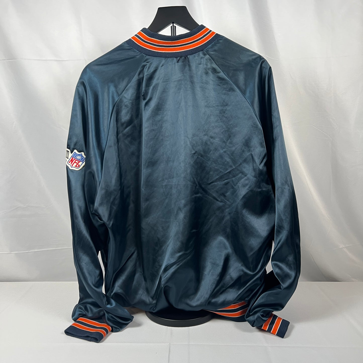 (Mens XL) 90s Chicago Bears Satin Jacket