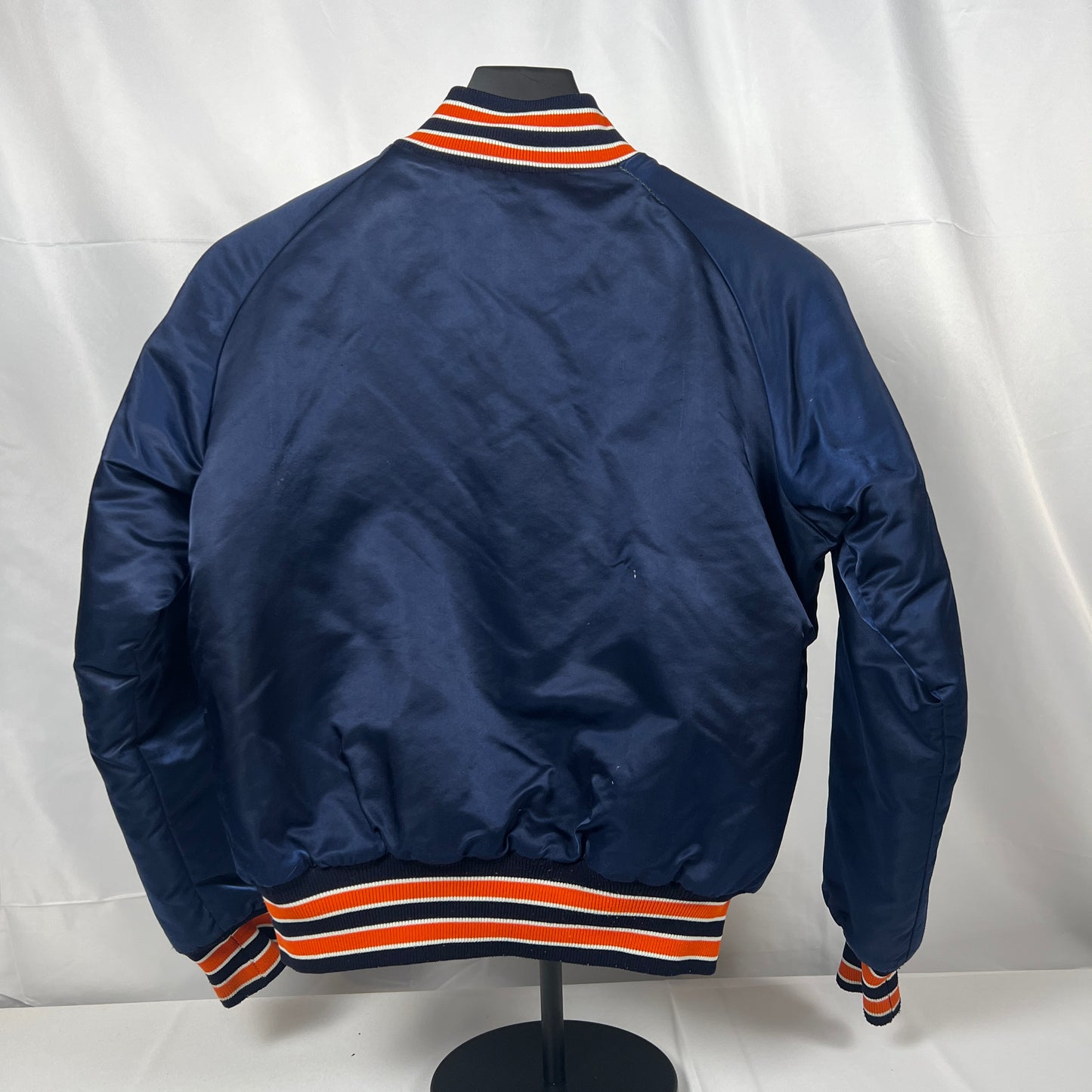 (Kids Large) 90s Chicago Bears Satin Jacket