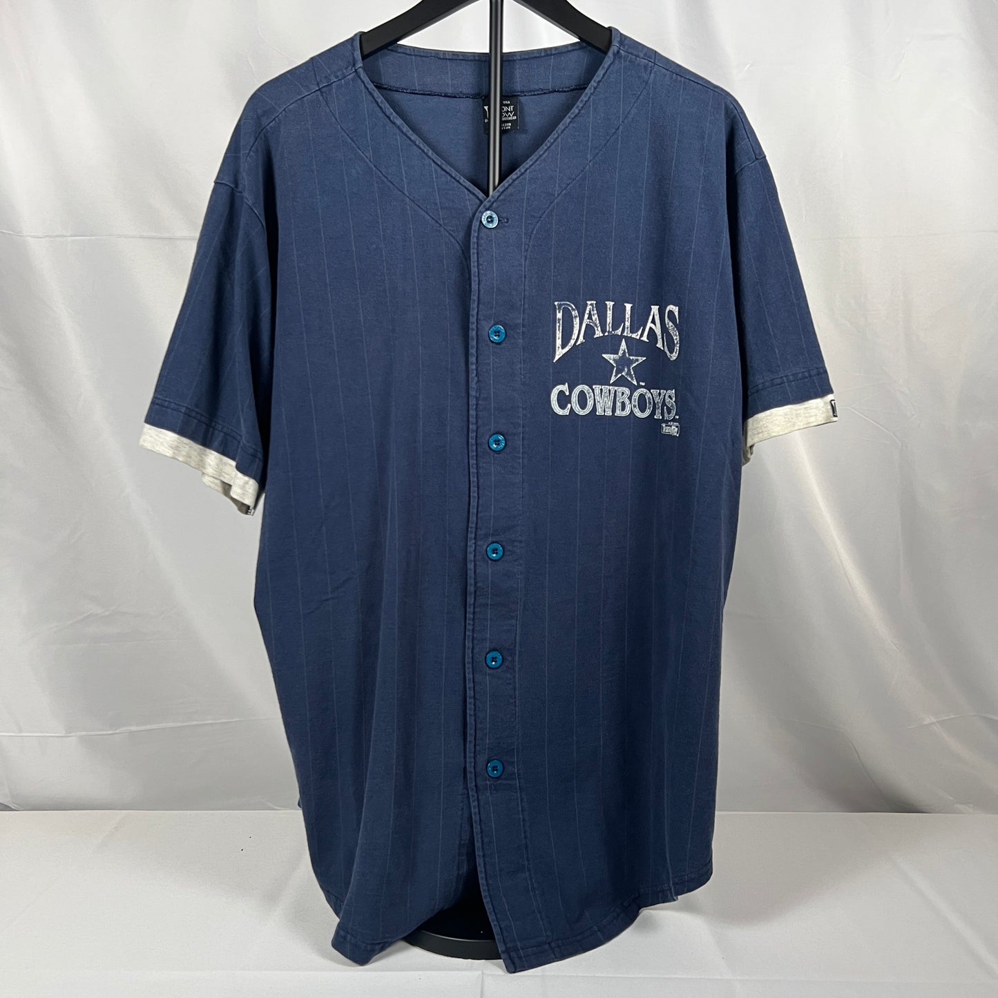 (Mens XL) 90s Dallas Cowboys Baseball Jersey
