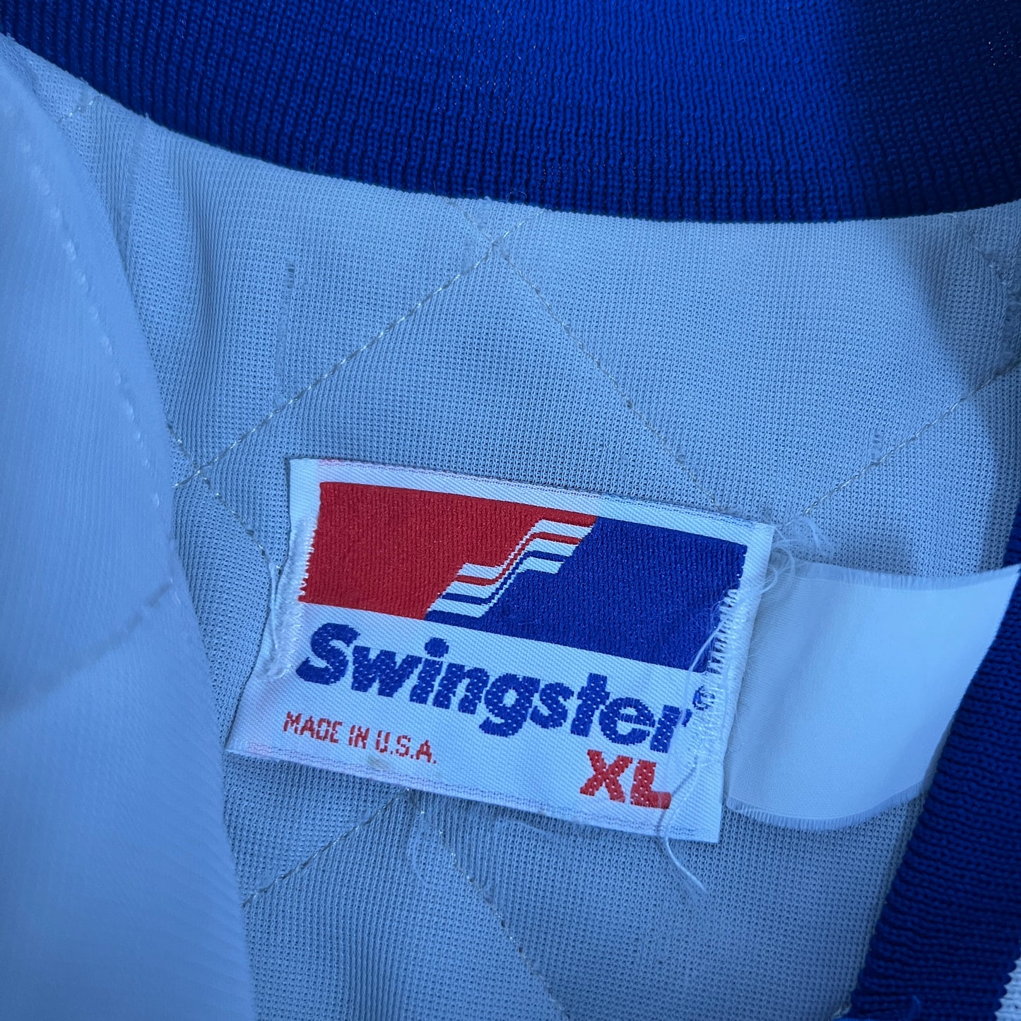 (Mens XL) 90s Chicago Cubs Satin Jacket