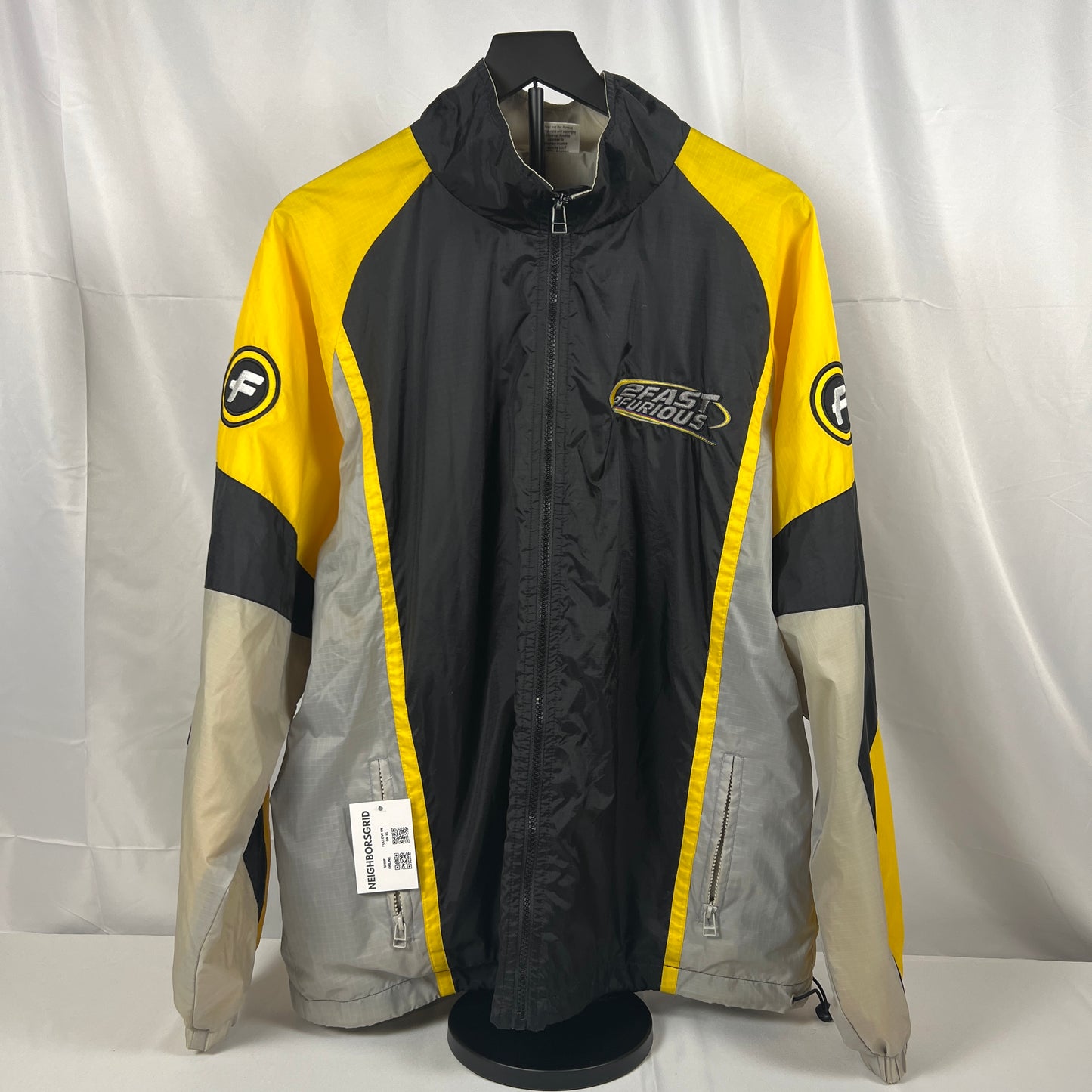 (Mens Large) Fast 2 Furious Windbreaker Jacket
